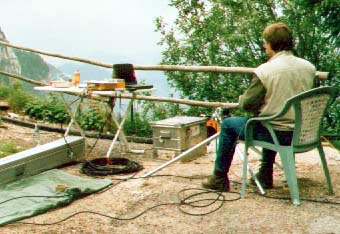 Bohrlochradar, Tunnelsuche